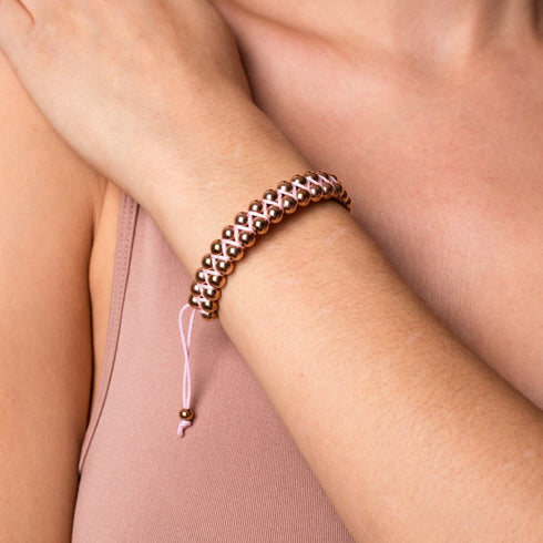 Or rose | Rose | Bracelet Vitalité